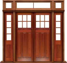 ashgrove: door in frame